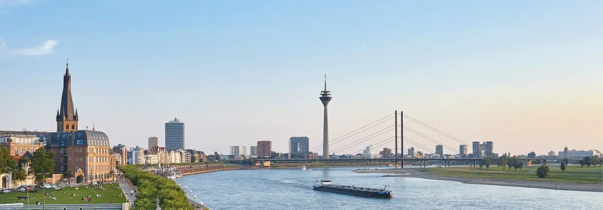 skyline von düsseldorf