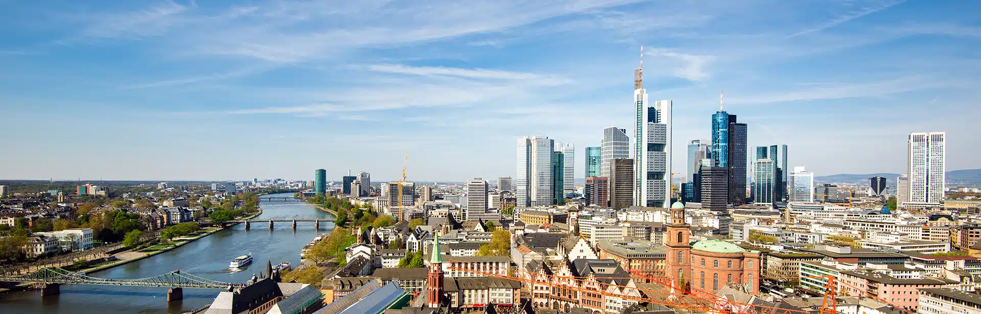 skyline von frankfurt